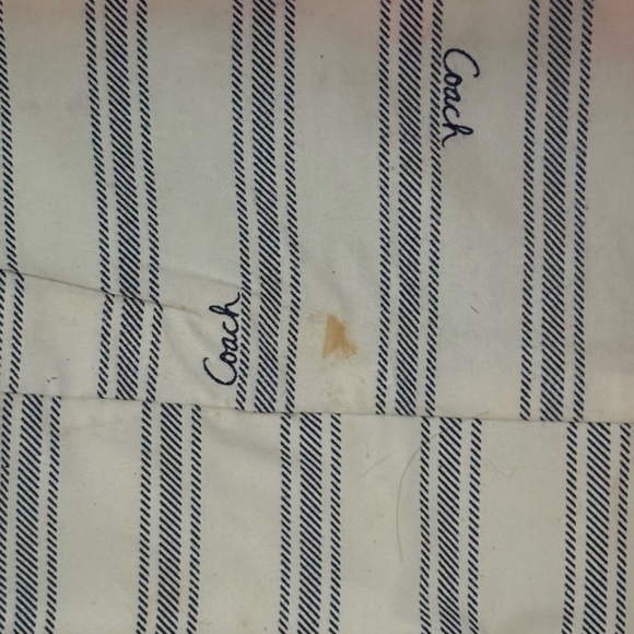 Coach canvas beach umbrella tote - Picture 7 of 16